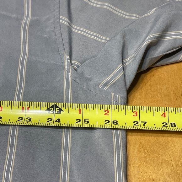 Howler Brothers Shirt 2XL Gray H Bar B Snap Button Short Sleeve Cowboy Western - Picture 10 of 16